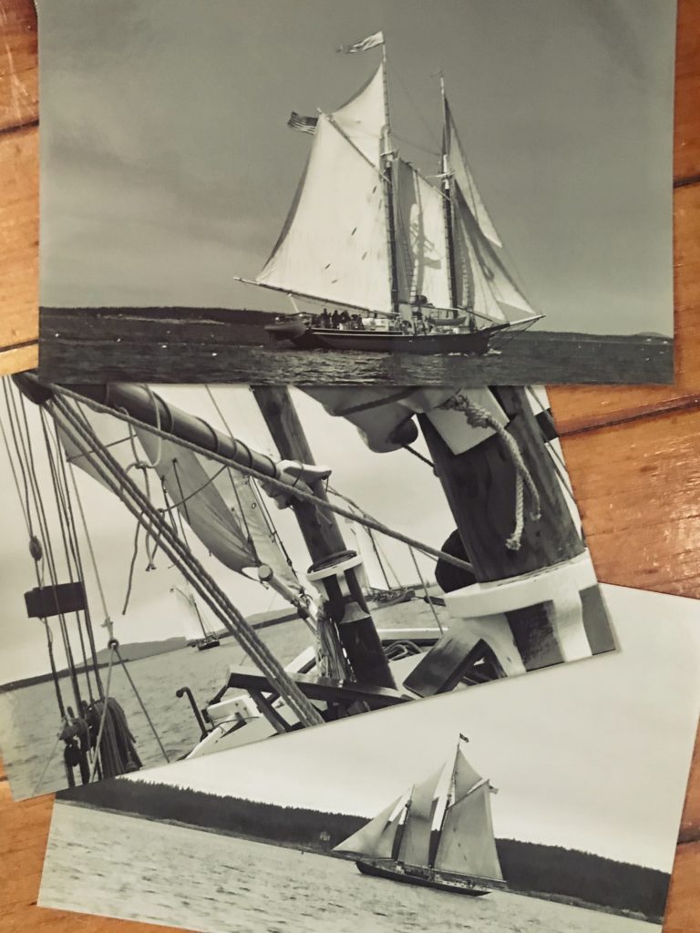 Photo collage of Historic Schooners sailing | RealLifeWithDad.com