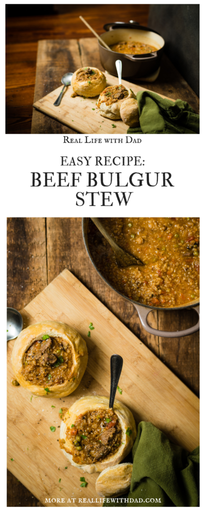 Beef Bulgur Stew | RealLifeWithDad.com