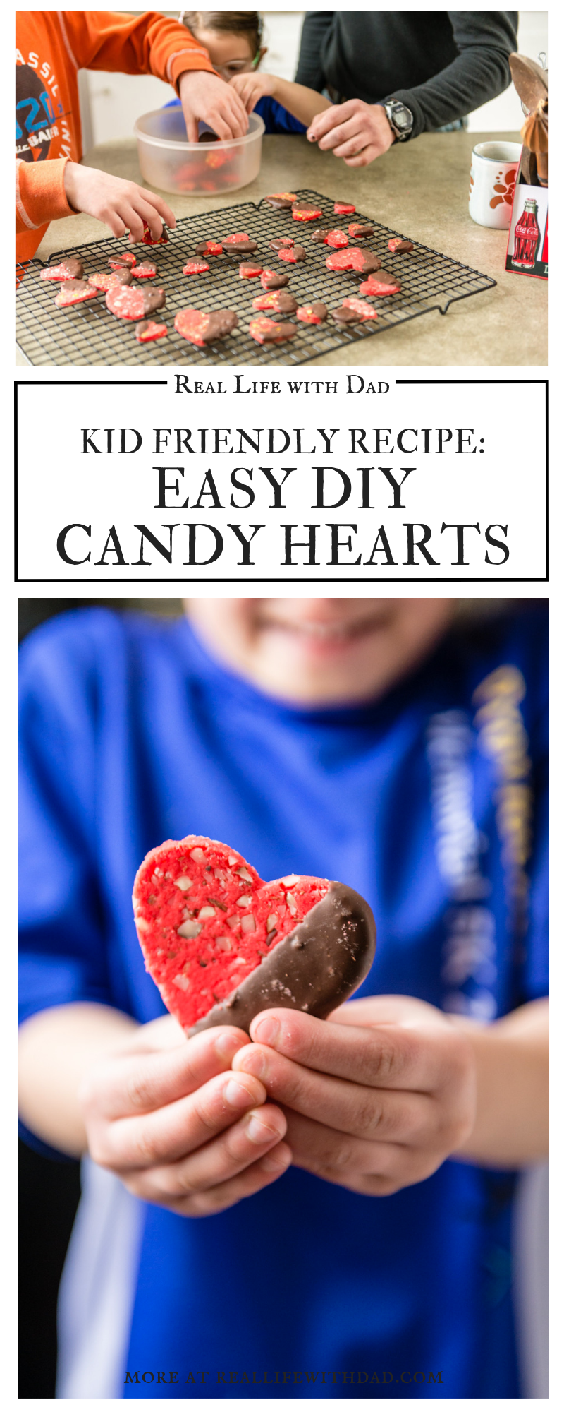 DIY Candy Hearts | RealLifeWithDad.com