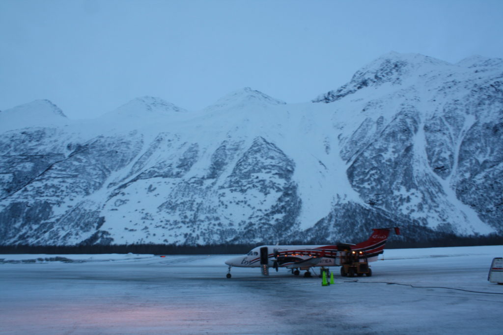 Use partner airlines for more mileage | RavnAir plane in Valdez | Fly Free | Real LifeWithDad.com