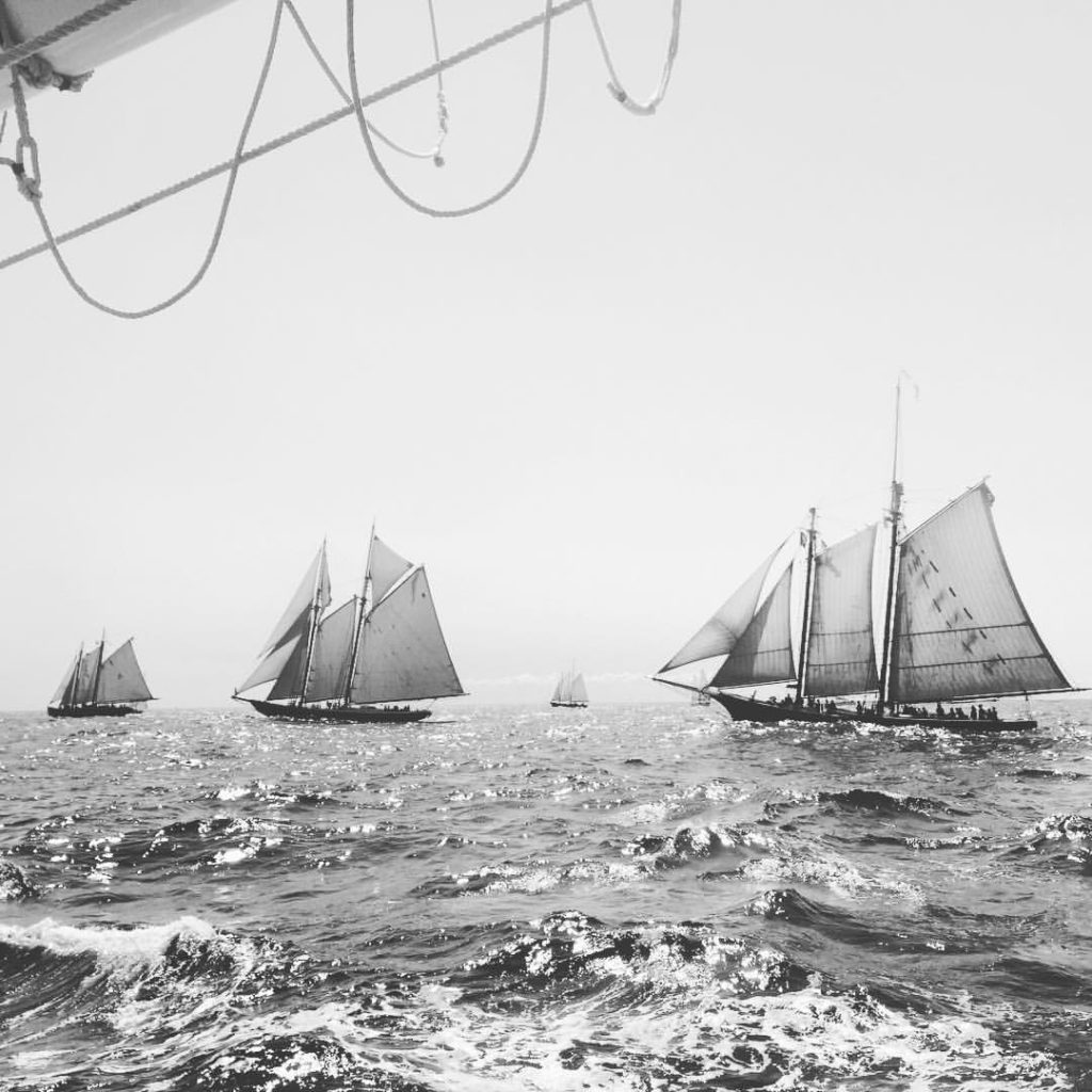 Historic Schooners racing along | RealLifeWithDad.com