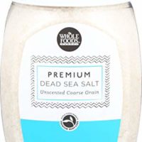 Whole Foods Market, Premium Dead Sea Salt Unscented Coarse Grain, 5 Pound