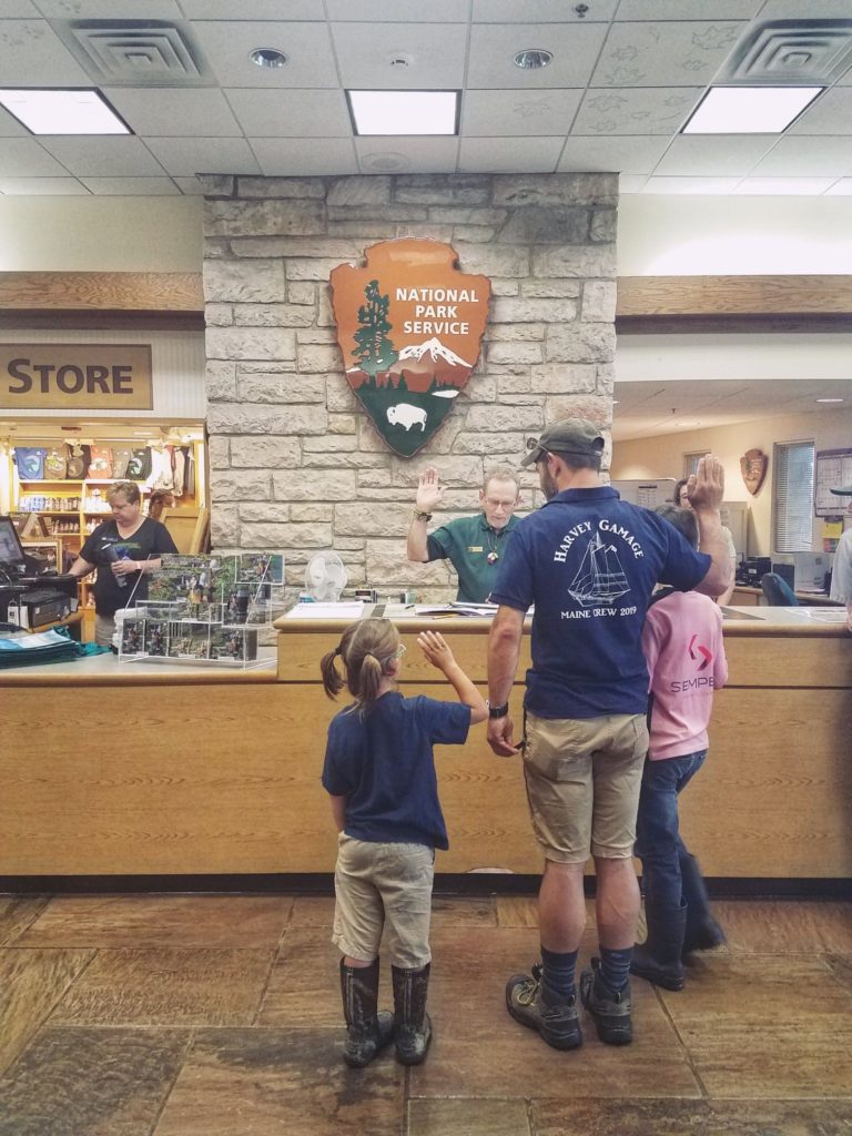 Byrd Visitor Center | Shenandoah National Park | Junior Ranger Badge | Real Life With Dad