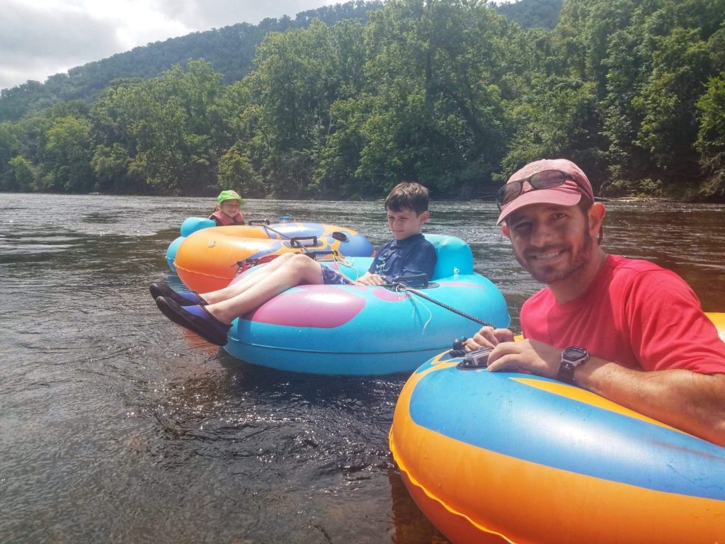 Jellystone Natural Bridge River Tubing | Real Life With Dad