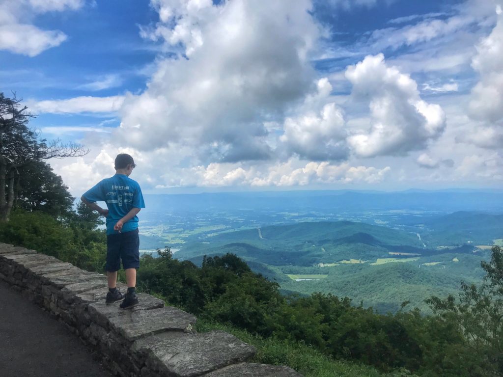 View off of Skyline Drive | Shenandoah National Park | Real Life With Dad