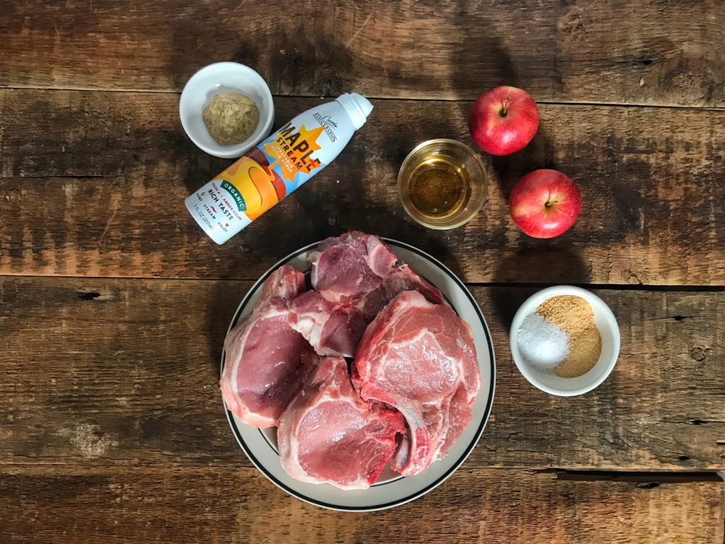maple pork chops ingredients