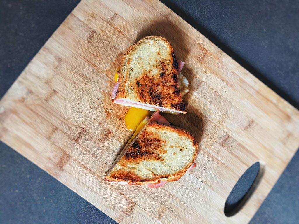 Egg sandwich on Artisan Bread
