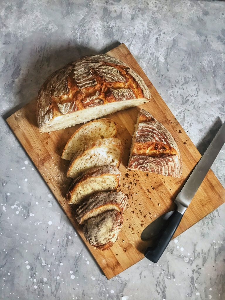 rustic whey bread